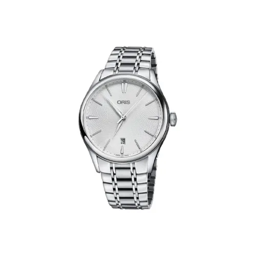 Oris Автоматический Механический Механизм Мужские Часы 40 мм Серебряный