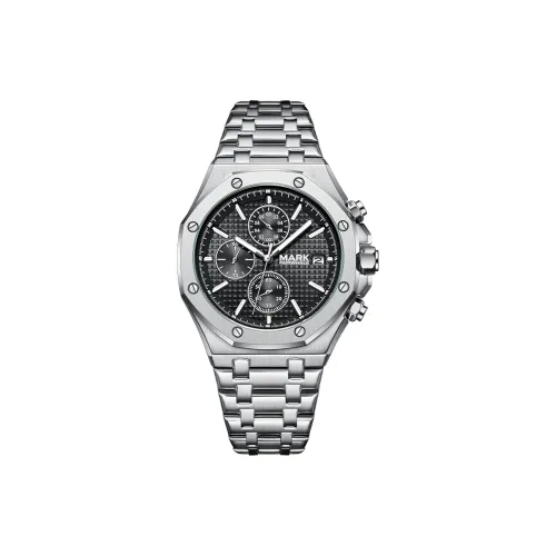 FAIRWHALE Кварцевый механизм металлический ремешок мужские часы черный циферблат