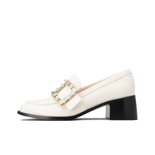 Roger Vivier VIV' Rangers Лоферы Женские Белые