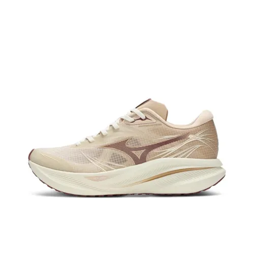 Mizuno PI PLUS Повседневный Низкий Топ Спаржа Белый/Пшеница Унисекс
