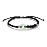 Чёрный шнур Чёрный агат