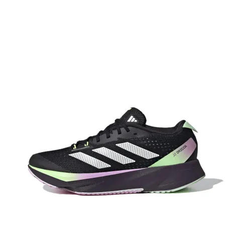 Adidas Adizero SL Устойчивые к истиранию Низкие Беговые кроссовки Женские Черные Фиолетовые
