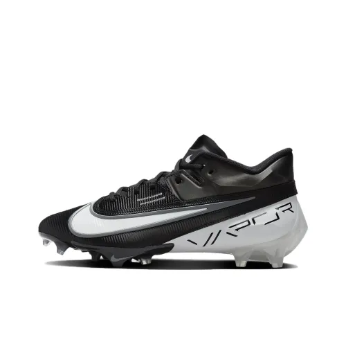 Nike Vapor Edge Elite Амортизация Износостойкие футбольные бутсы для мужчин черный белый