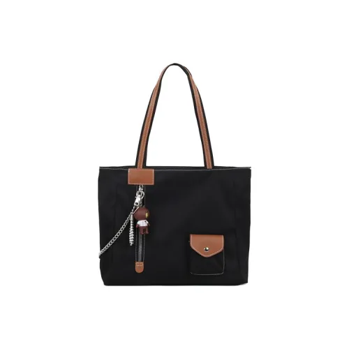 CHISIY Ткань Тоут Сумка Тоут Сумка Армпит Сумка Сумка для покупок Плечевая Тоут Сумка Большая Женская Черная