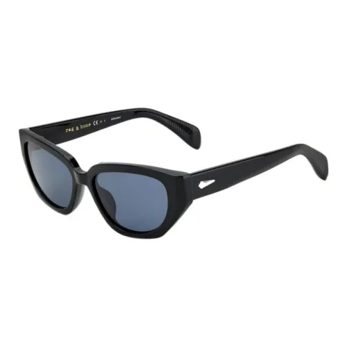 RAG BONE Ацетатные солнцезащитные очки "Кошачий глаз" женские черные