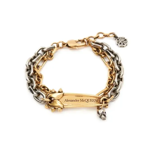 Alexander McQueen Brass Bracelets Женские