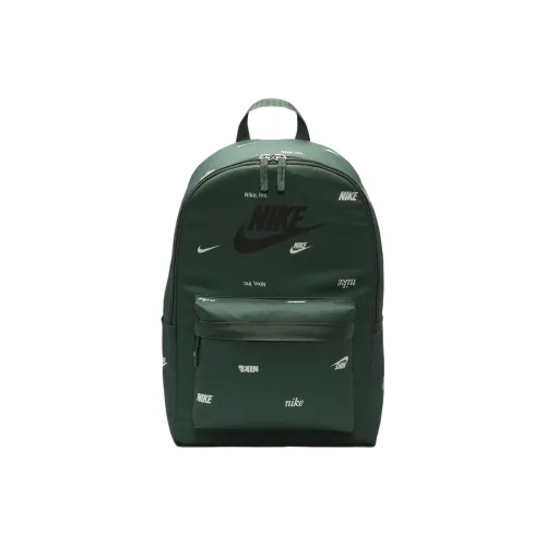 nike Полиэстер Рюкзак Стандартный Унисекс Цвет пихтового дерева Полночь Морской синий Черный