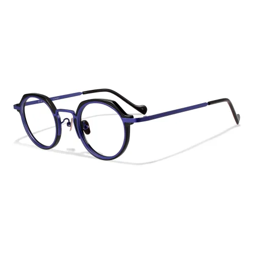 Апрель β-титан Пластиковая оправа Круглый Стекло с рецептом Унисекс