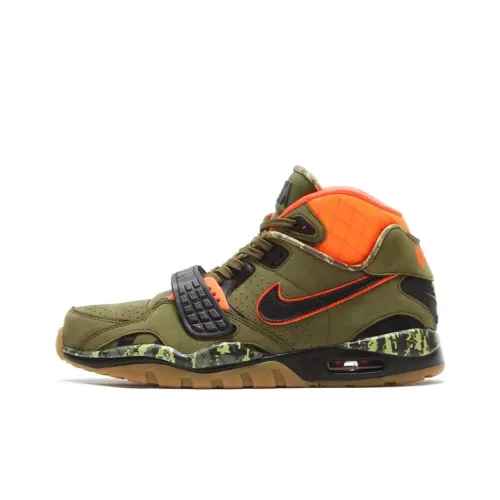 Nike Air Trainer SC 2 High Износостойкий и Легкий Высокий Топ Кроссовки для тренировок Унисекс Зеленый