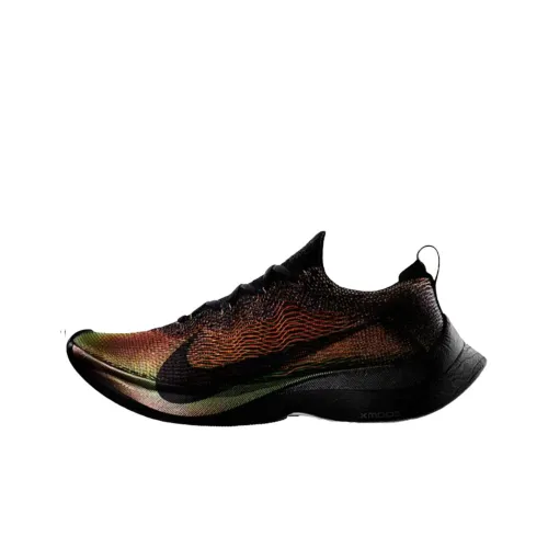 Nike Zoom VaporFly Устойчивые к истиранию Низкие Беговые кроссовки Мужские Черный Умбра