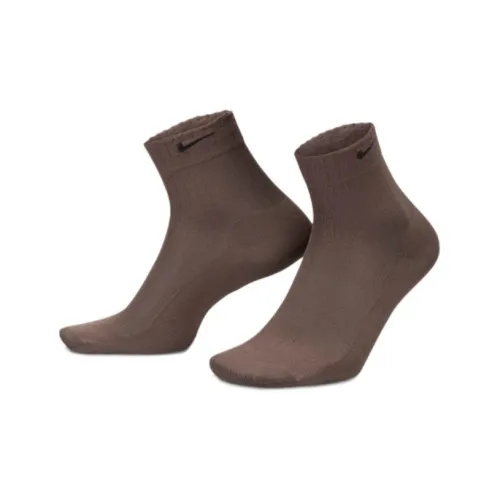 Носки Nike Прозрачные Низкие 1 Пара Низкие Носки Женские 1 Упаковка Каменно-Черный