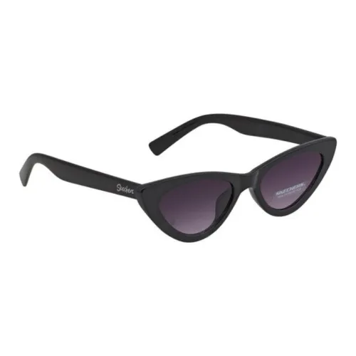 Skechers Пластик Кошачий глаз Солнцезащитные очки Женские Черный
