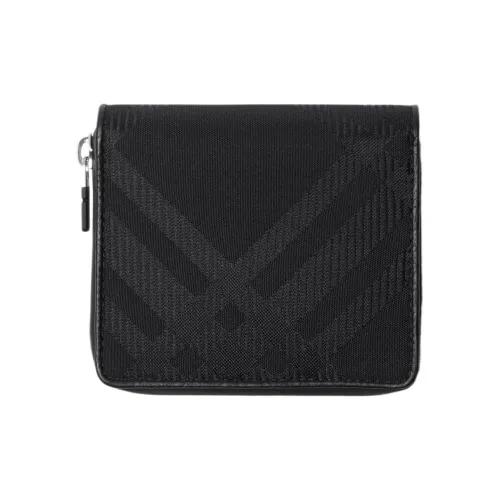 Burberry Полиамид Кошелек Средний Мужской Черный