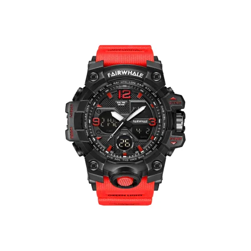 FAIRWHALE Электронные механические часы Мужские часы Черный циферблат