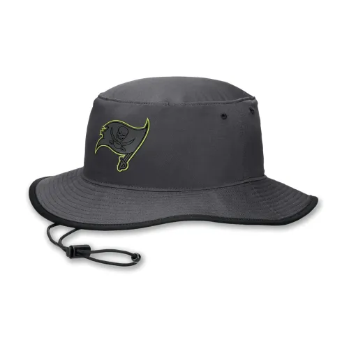 nike Хлопок полиэстер Шляпы ведра Мужской Серый