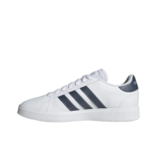 Adidas Износостойкие Дышащие Низкие Кроссовки для Скейтбординга Мужские Белые Черные