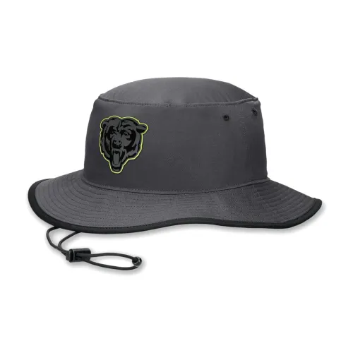 nike Полиэстер Cotton Bucket Hats Мужской Черный Серый