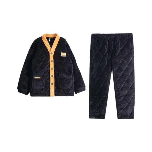 Dorame Черный Мужской Пижамный Комплект