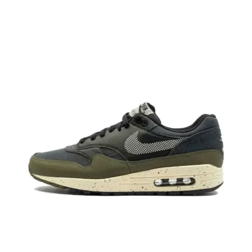 Nike Air Max 1 SE Low Топ Повседневная обувь Мужская Зеленая