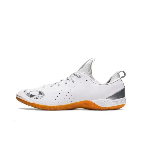 Asics HYPERSURV 2 Амортизация Износостойкие Низкие Кроссовки для тренировок Унисекс Белый-коричневый