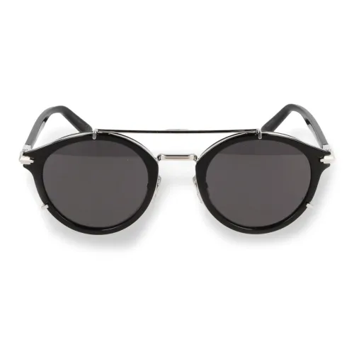 DIOR Металл Aviator Солнцезащитные очки Унисекс Серебряный