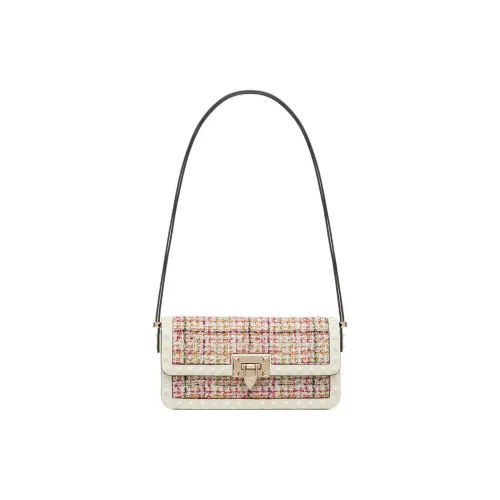 Valentino Rockstud Цветочный Твид Сумка Сумка через плечо Женская Многоцветная