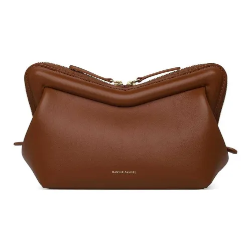 MANSUR GAVRIEL Телячья кожа Сумка через плечо Сумка на плечо Женская Коричневая