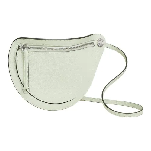 HERMES Petite Course Epsom Телячья кожа Сумка через плечо Сумка на плечо Женская 0S Vert Fizz Пузырьковый зеленый