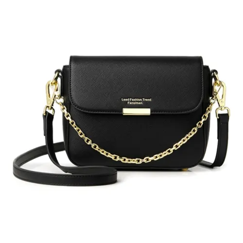 Versman ПУ (полиуретан) Маленькая квадратная сумка сумка через плечо сумка большая женская классический черный