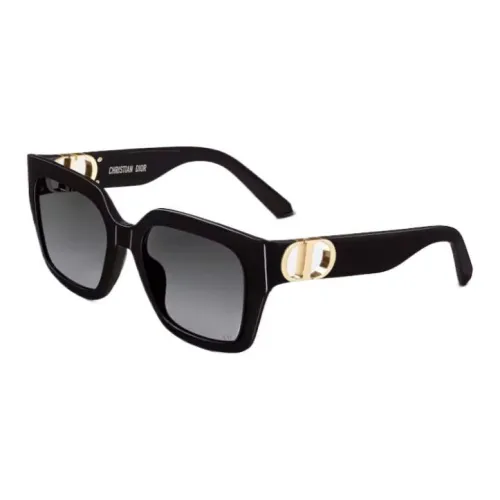 DIOR Нерегулярная форма Солнцезащитные очки Женские Черный