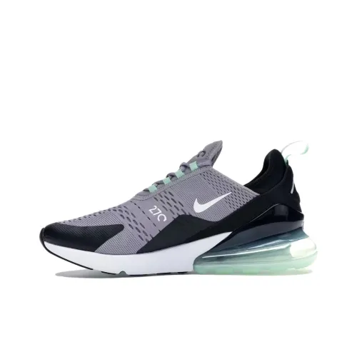 Nike Air Max 270 Low Топ Повседневная обувь Мужская Серый Черный