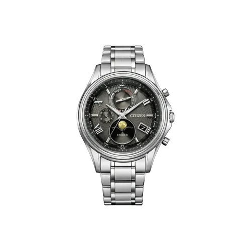 CITIZEN Светильник Кварцевый механизм Супер титан Ремешок Часы 41 мм Мужские часы Черный циферблат BY102061E