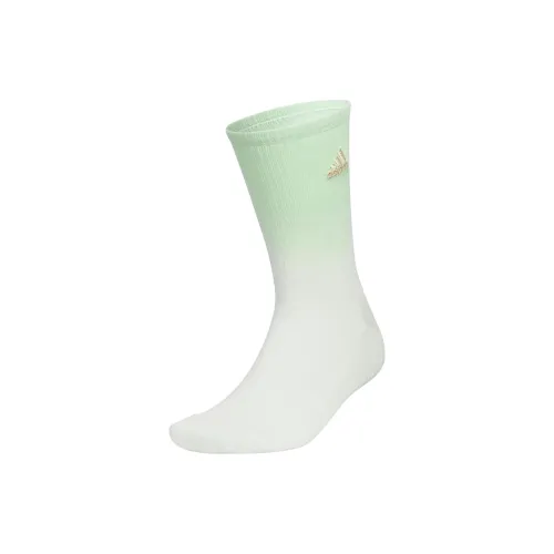 Adidas FW23 Высокие носки Унисекс Светло-зеленые