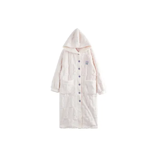 Dorame Белый Женские Домашние халаты