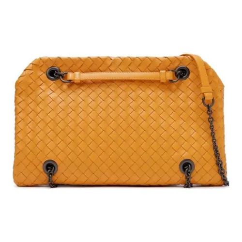 Bottega Veneta Сумка через плечо из овечьей кожи сумка на плечо женская оранжевая