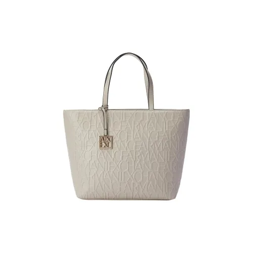 ARMANI EXCHANGE Полиэстер Тоут Сумка Сумка для покупок Сумка на плечо Сумка среднего размера Женская Абрикос