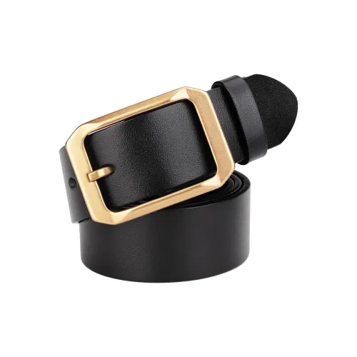 Cows Reign Однослойный ремешок из натуральной коровьей кожи мужской 3,7 см