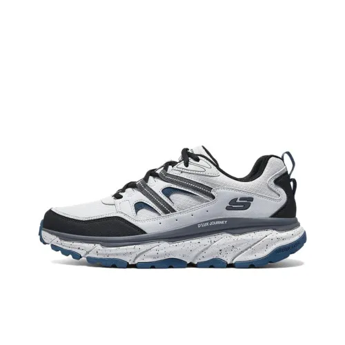 Skechers Relaxed Fit Casual Низкий Топ Белый Серый Мужской