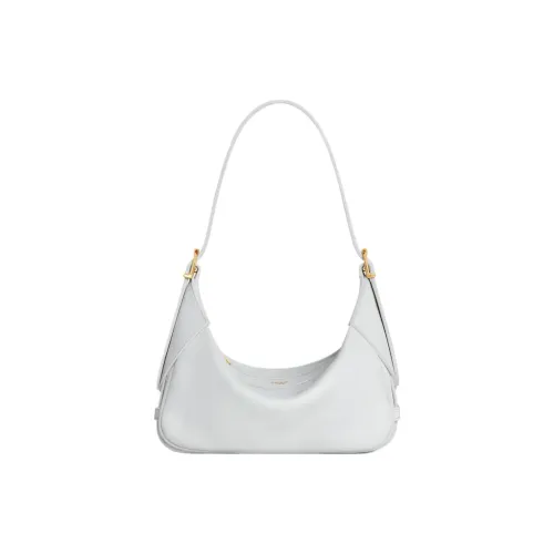 CELINE Romy Collection Мягкая сумка из коровьей кожи сумка через плечо женская лунно-белый