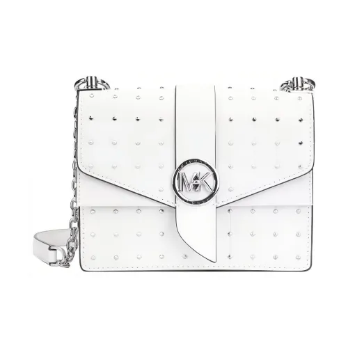 MICHAEL KORS Greenwich Искусственная кожа Сумка через плечо Сумка на плечо Женская Белая