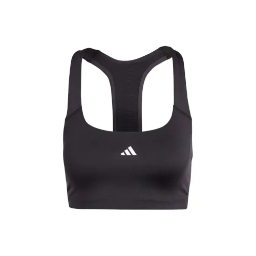 Adidas Черные Женские Бюстгальтеры