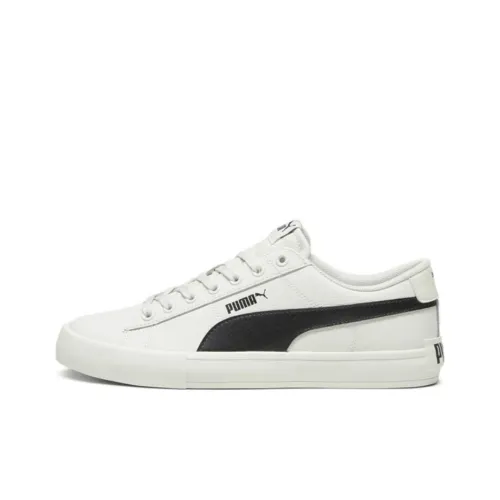 PUMA Bari Casual Low Топ Кроссовки для скейтбординга Унисекс Белый Черный