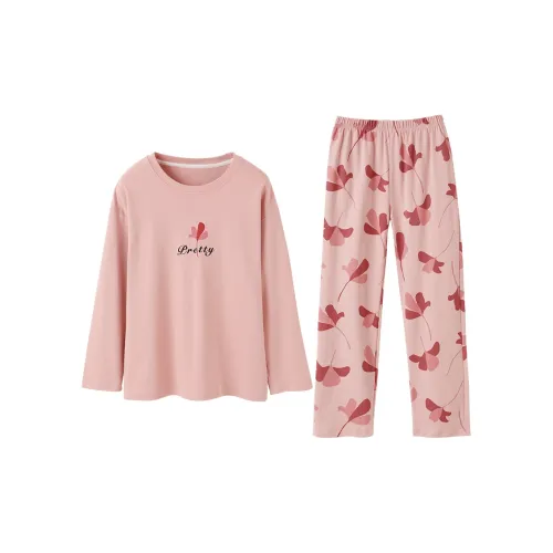 Huggy Kissy Светло-красный Женские Пижамные Комплекты