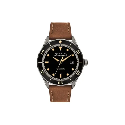 MOVADO Автоматический Механический Часы для Мужчин 43mm*11,2mm Черные