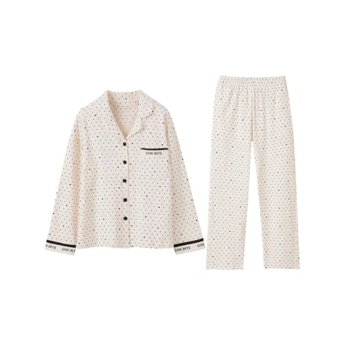 Huggy Kissy Светло-абрикосовый Женские Пижамные комплекты