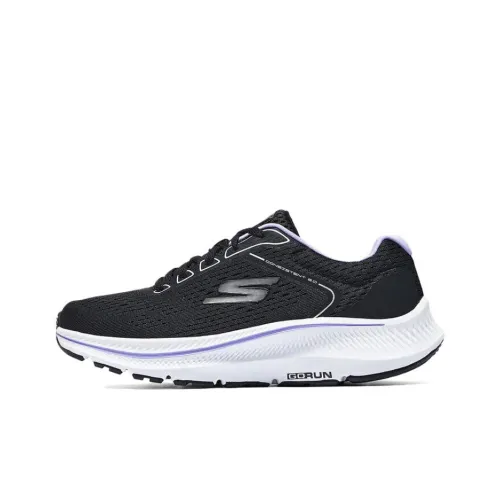 Skechers Go Run Consistent 2,0 Беговые кроссовки Низкий верх Черный Белый Женские