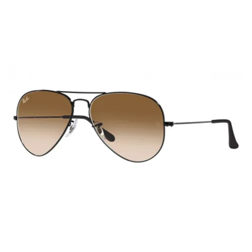 RayBan Металлические Aviator Солнцезащитные очки Унисекс Черные