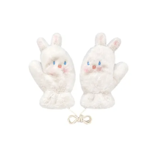 ACUC Полиэстер Теплый Ветрозащитный Халтер Мультяшный Перчатка Женские