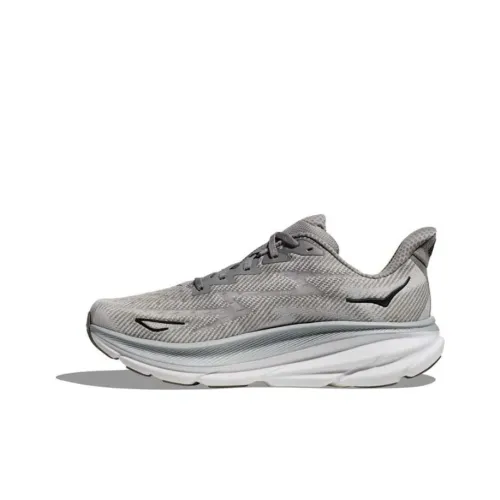 HOKA ONE ONE Clifton 9 Беговые кроссовки Низкий топ Серый Мужской