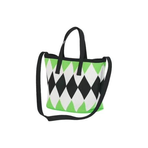 Usual Unusual Полиэстер Сумка через плечо Сумка Женская Зеленый Черный Цветовая схема